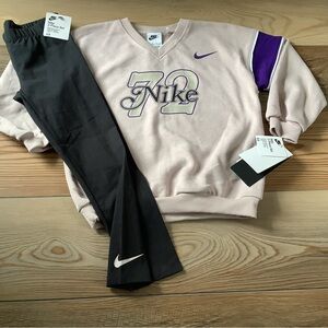 Nike girls sweatshirt & leggings set size 6X(NWT)~PRICE IS FIRM~